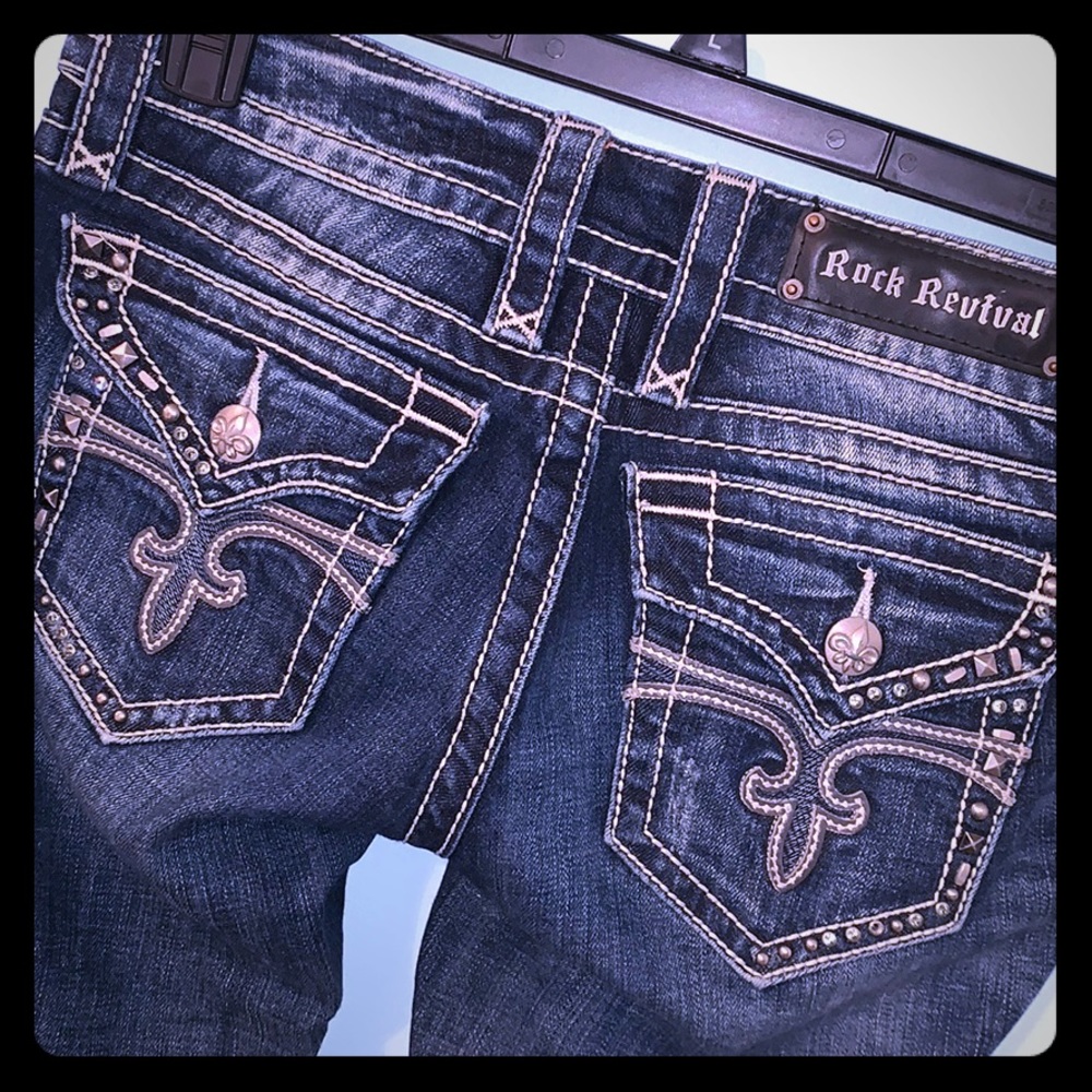 Rock Revival Bootcut jeans. Size 28